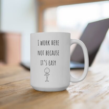 funny employee or co-worker gift Mug 15oz - Image 4